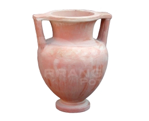 Anfora Romana Invecchiata 70x55x120 cm, Vaso Terracotta Toscana Fatti a  Mano, Anfore da Giardino Decorative e Funzionali